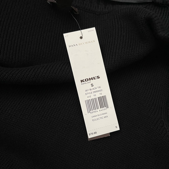 NWT Dana Bauchman Black Dressy Cardigan - Picture 3 of 7